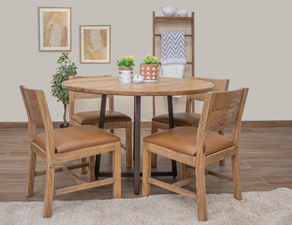 Tulum - Table Base - Dark Brown