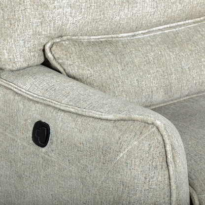 Remsen - LAF Console Loveseat With Dual Recliner - Latte