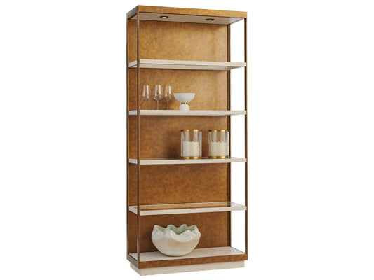 Carmel - Whitman Etagere - Light Brown