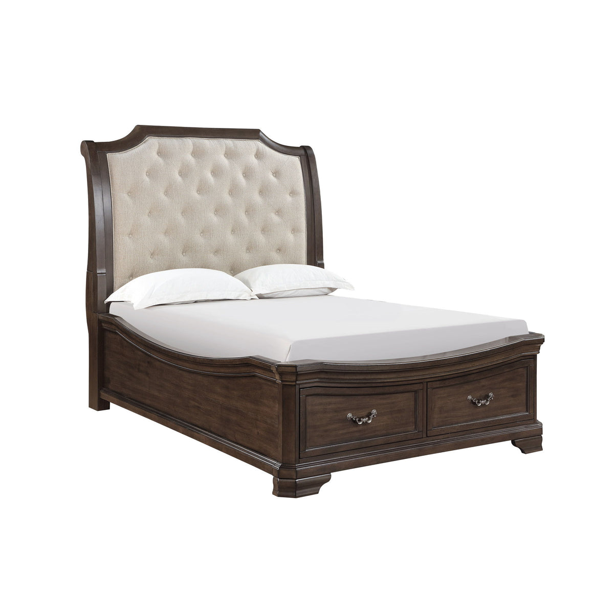 Lyndhurst - 5/0 Queen Headboard - Walnut