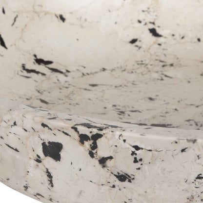 Nouveau - Limestone Bowl - White