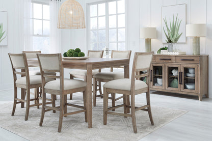 Breckenridge - Dining Buffet Server - Medium Brown