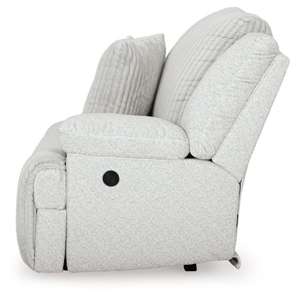 Top Tier - Raf Zero Wall Power Recliner - Alloy