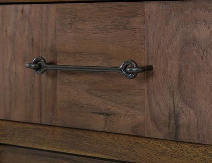 Walnut - Nightstand - Walnut Brown