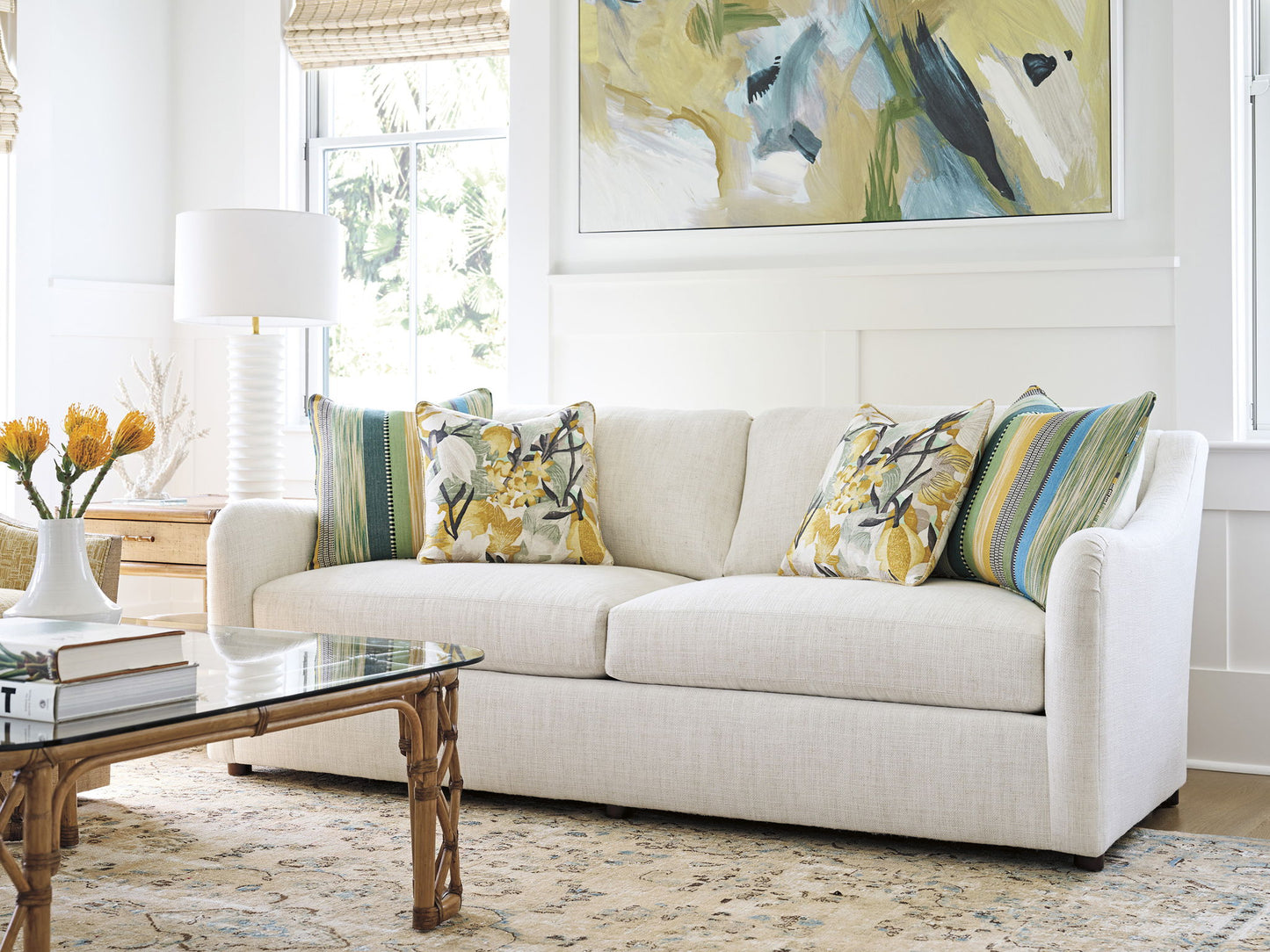 Key Biscayne - Windsurfer Sofa - White