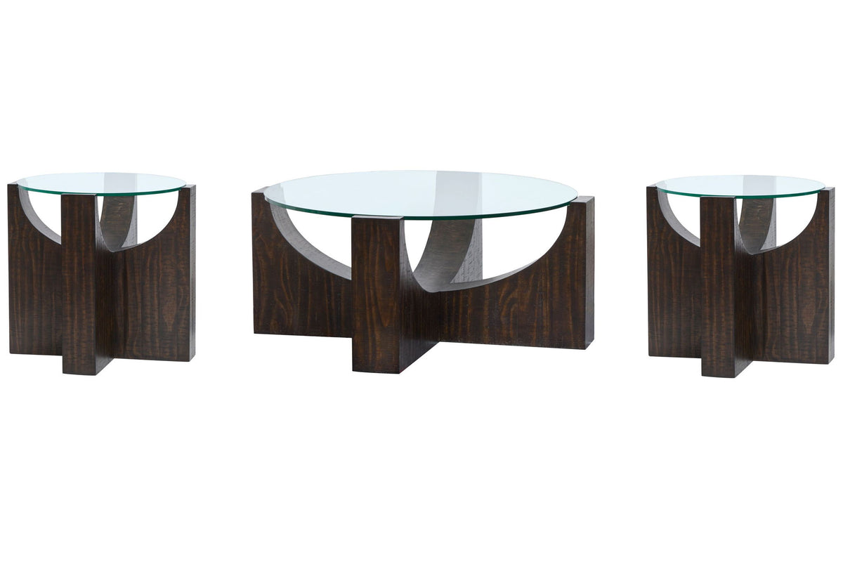 Beckham - Round Cocktail Table Set