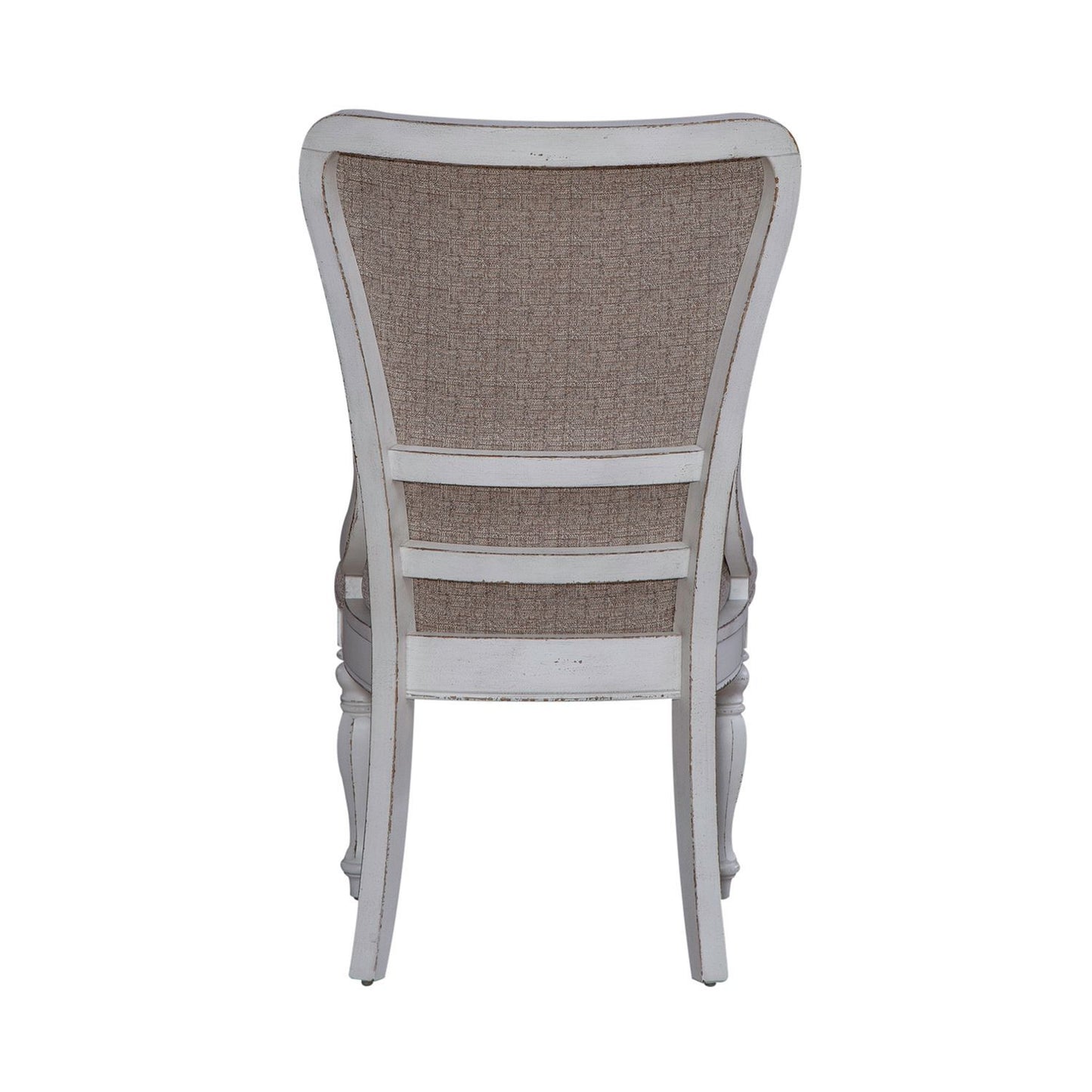 Magnolia Manor - Upholstered Wing Back Side Chair - Antique White