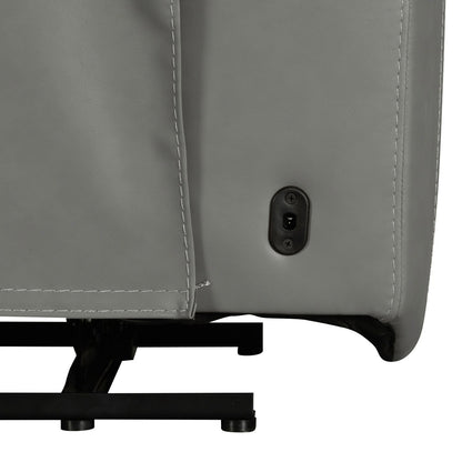 Camden - L Arm Recliner P3 & ZW - Aline Light Gray