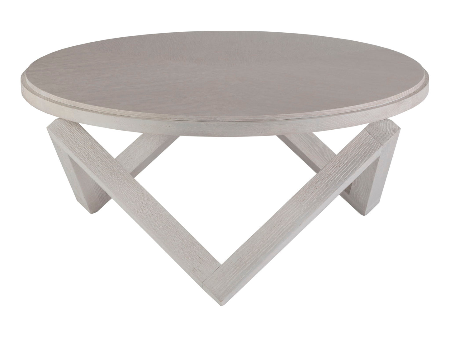 Signature Designs - Isoceles Round Cocktail Table - White