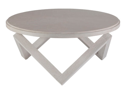 Signature Designs - Isoceles Round Cocktail Table - White