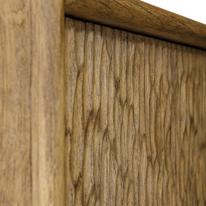 Stevenson - Wood 4 Door Cabinet - Natural