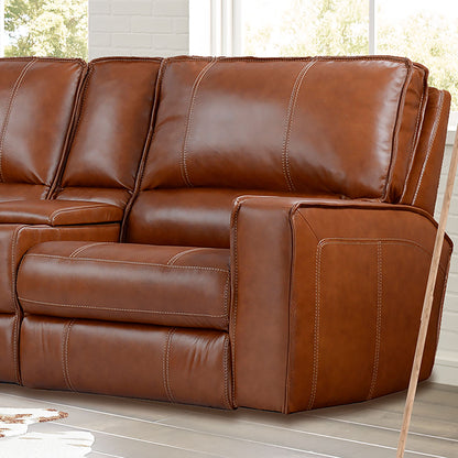 Rockford - Power Right Arm Facing Recliner - Verona Saddle