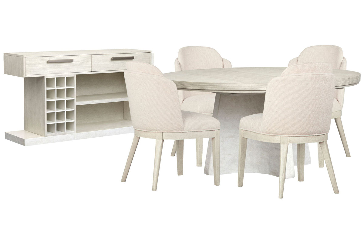 Lorelei - Extendable 54" Round Dining Table Set