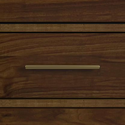Malia - Dresser And Topper - Walnut