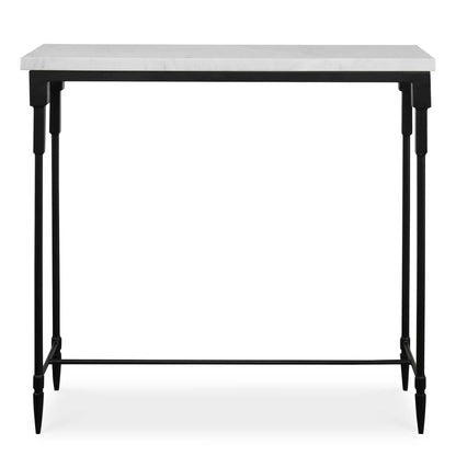 Bourges - Marble Console Table - White