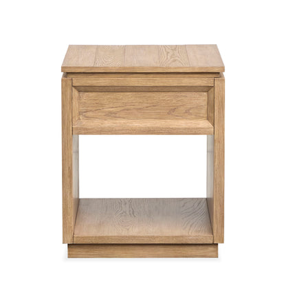 Burnham - Rectangular End Table - Sable Dusk