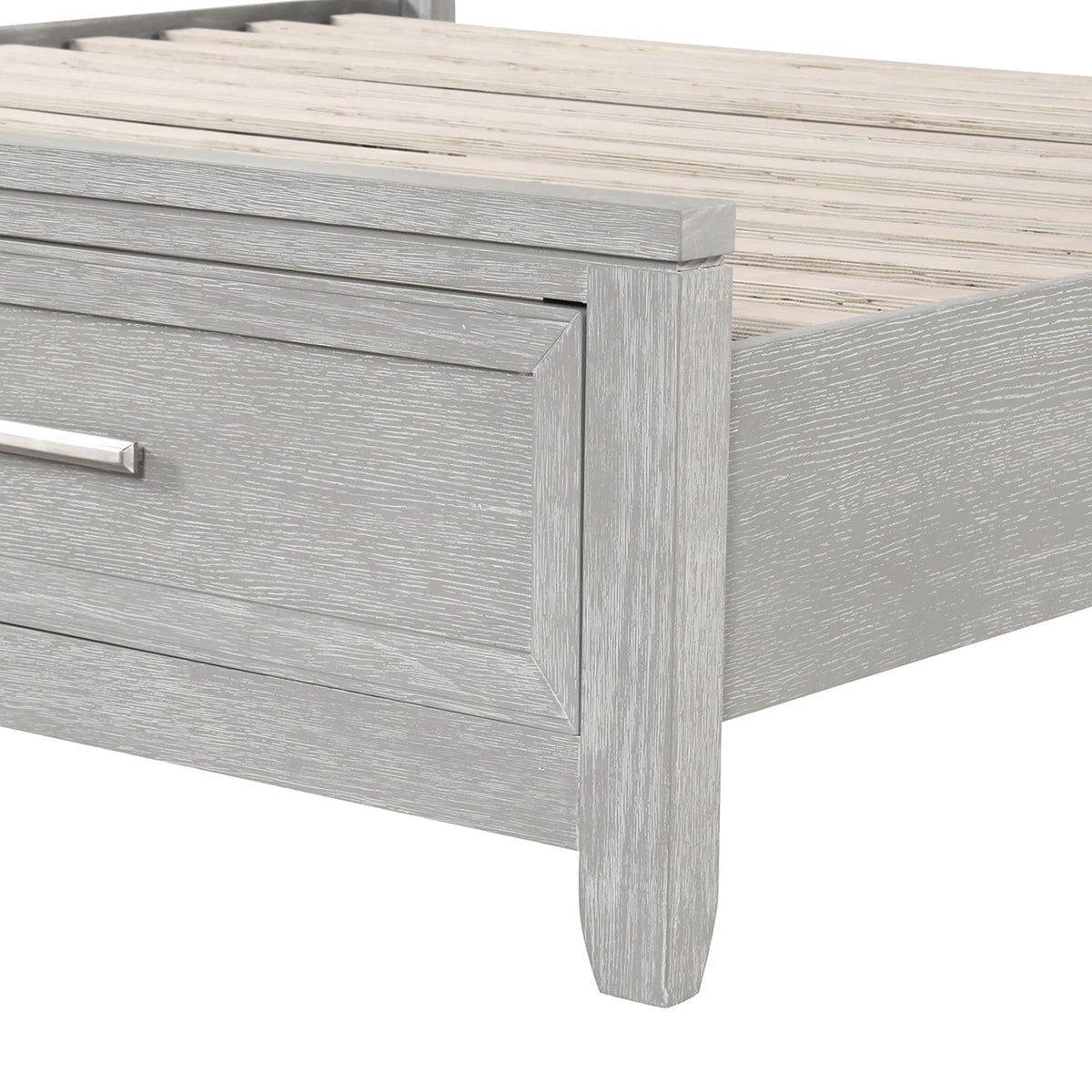 Fiona - 5/0 Queen Headboard - Mist Gray