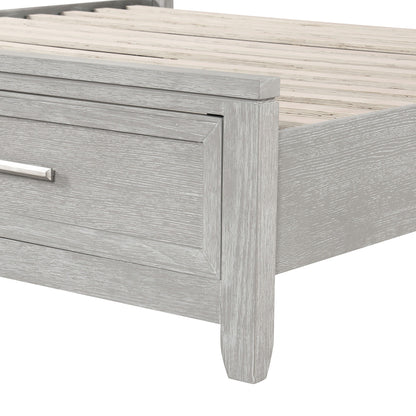 Fiona - 5/0 Queen Headboard - Mist Gray