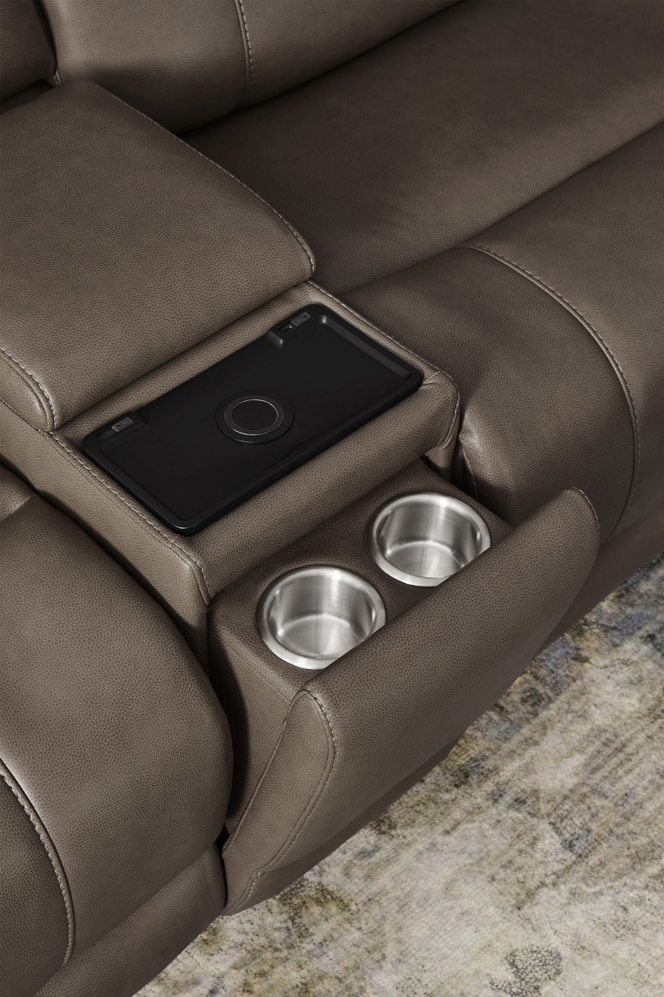Hancock - Entertainment Tilt Console With Wireless Charger - Bette Hazel