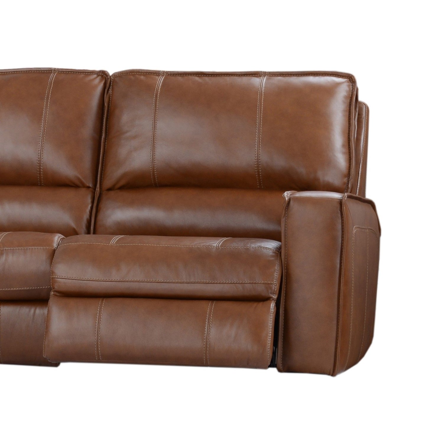 Rockford - Power Right Arm Facing Recliner - Verona Saddle