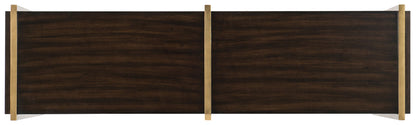 Melange - Classic Credenza - Dark Brown