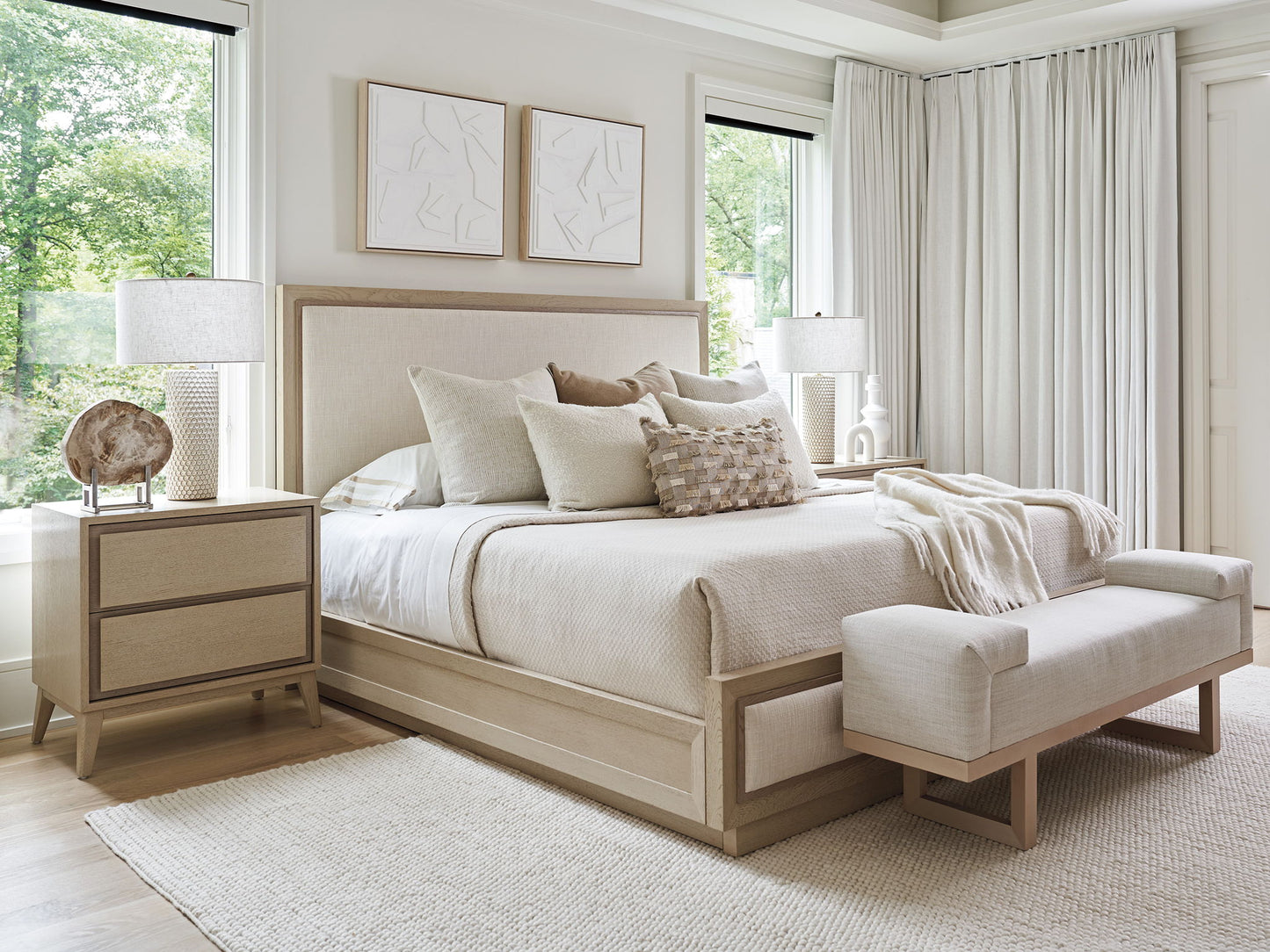 Sunset Key - Tillman Nightstand - Beige