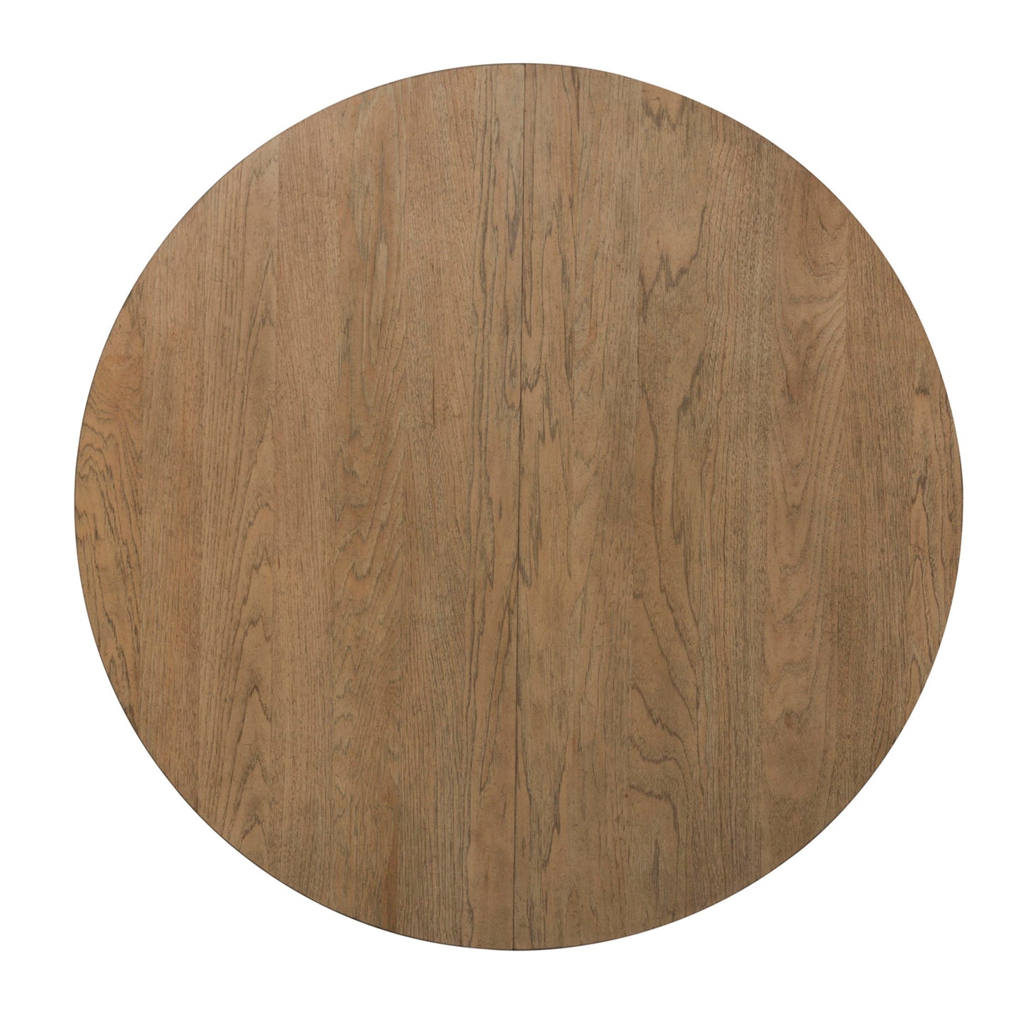 Farmhouse Reimagined - Pedestal Table - Antique White / Chestnut Tops