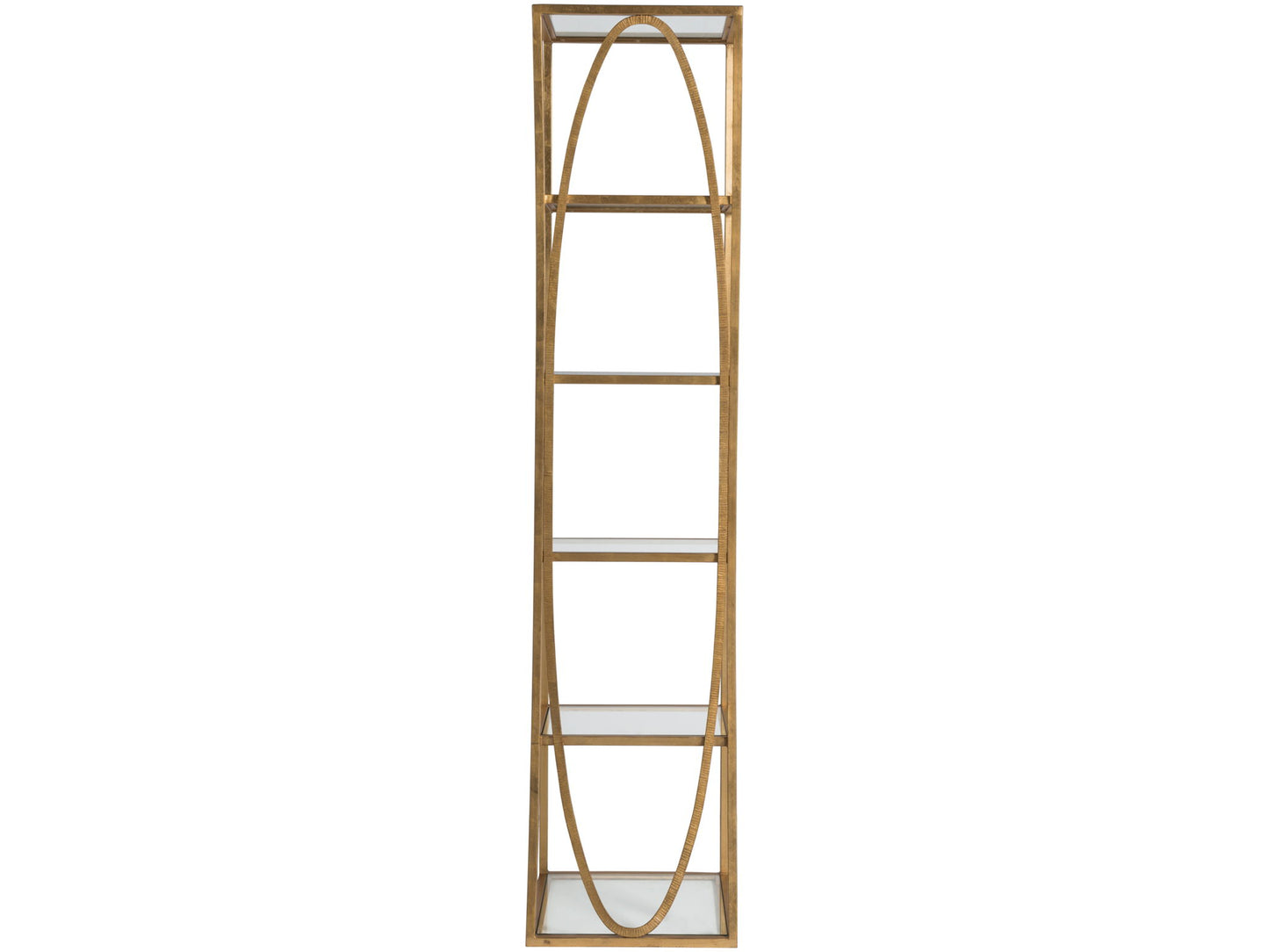 Metal Designs - Ellipse Slim Etagere