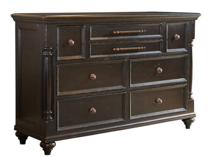 Kingstown - Stony Point Triple Dresser - Dark Brown