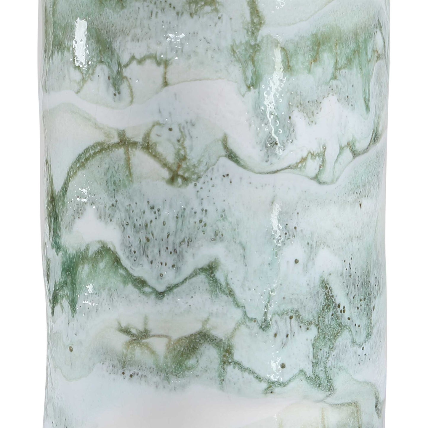 Jameis - Marbled Table Lamp - Green / White