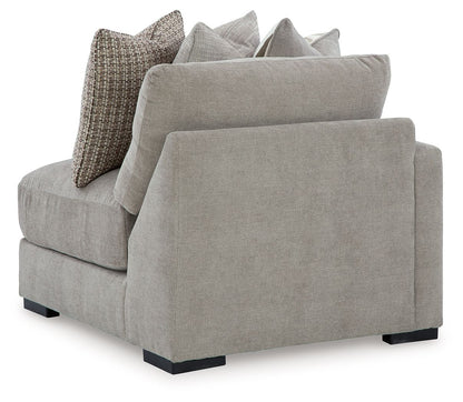 Aslan Court - Laf Corner Chair - Pebble