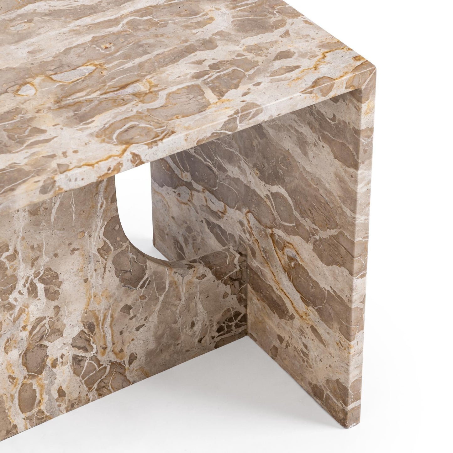 Jaylani - Square End Table - Desert Drift