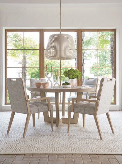 Sunset Key - Aiden Channeled Upholstered Arm Chair