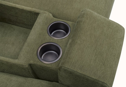 Traxton - Power Zero Gravity Tilt Console Loveseat