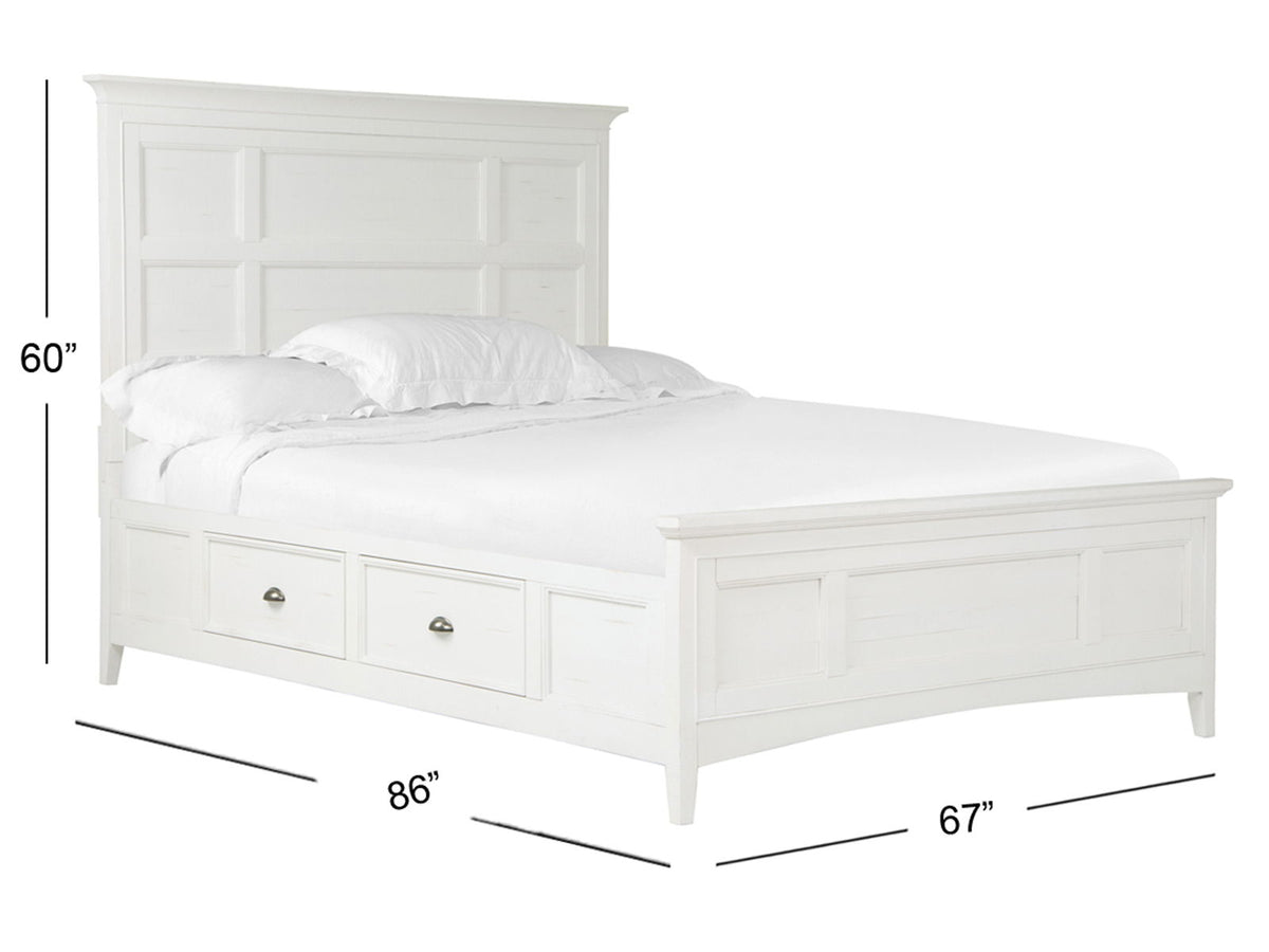 Heron Cove - Panel Storage Bedroom Set - Two Tone