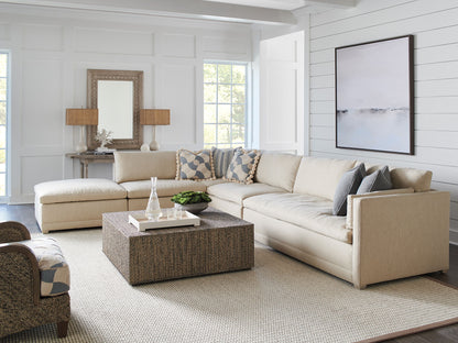 Barclay Butera Upholstery - Fabric Colony Ottoman - Beige