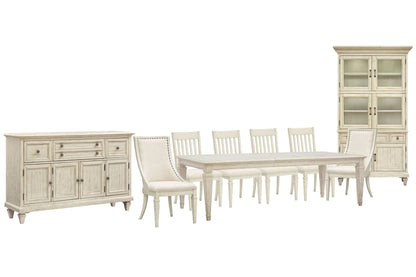 Newport - 9 Piece Extendable Rectangular Dining Table Set