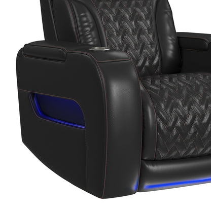 Prime Time - P3 Recliner With LED And Wireless Charger Pocket