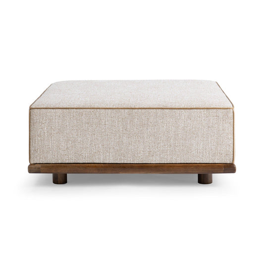 Ellerie - Square Ottoman - Latte