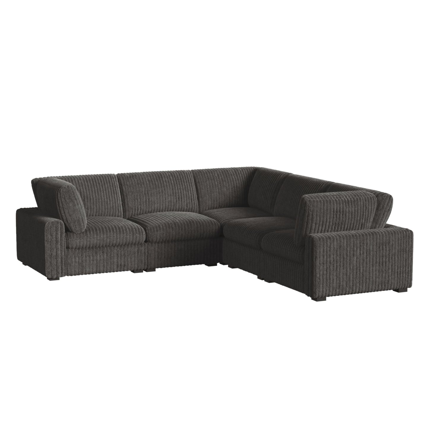 Esprit - Modular Corner - Grand Cord Charcoal