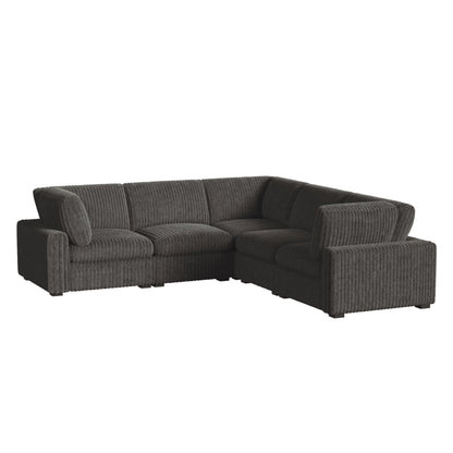 Esprit - Modular Corner - Grand Cord Charcoal