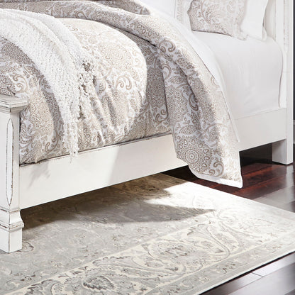 Abbey Park - Panel Bed Rails - Antique White