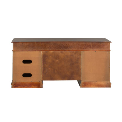 Brayton Manor - Jr Executive Credenza Base - Cognac