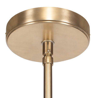 Hestia - 1 Light Natural Rope Pendant - Light Brown