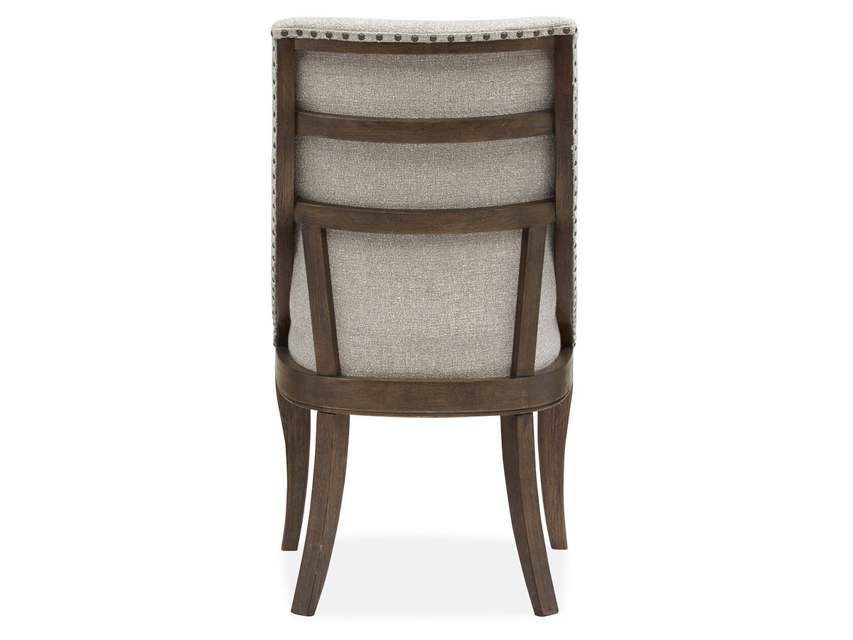 Roxbury Manor - Dining Arm Chair With Upholstered Seat and Back (Set of 2) - Homestead Brown
