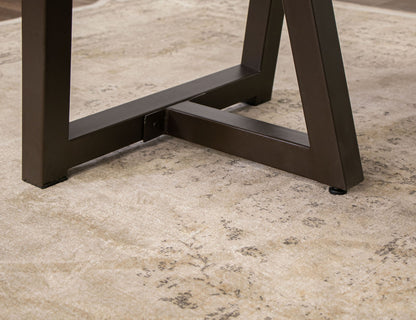 Natural Parota - Table Base - Brown Cappuccino