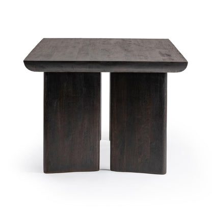 Celadon - 84" Dining Table - Truffle Brown