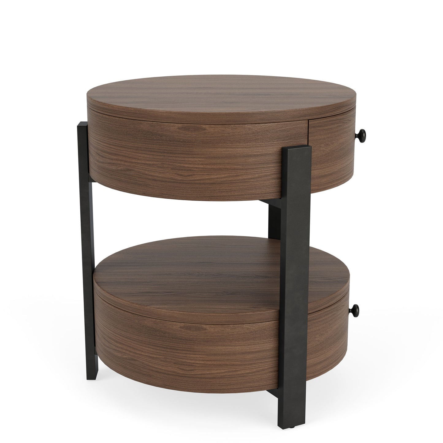 Nova - End Table - Nouveau Walnut