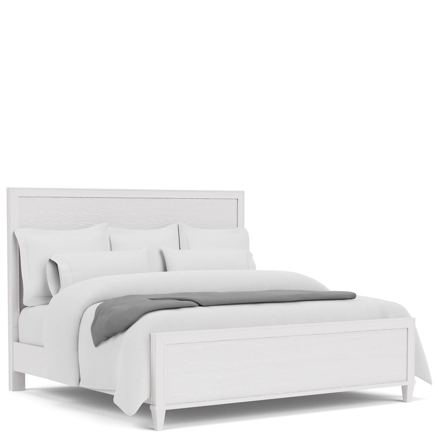 Rosalie - King Panel Footboard - White