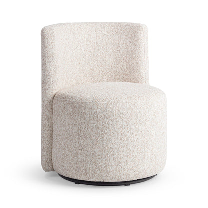 Solano - Outdoor Swivel Dining Chair - Hushed Oat
